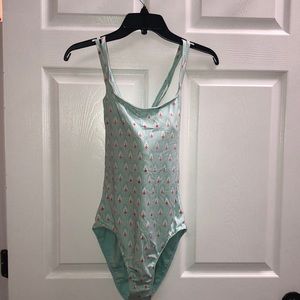 Carve Designs Aqua and Coral One Piece Swimsuit
